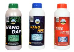 Combo Pack Dr.Nano NPK, Dr.Nano DAP, Dr.Nano Potash Liquid Fertilizer 